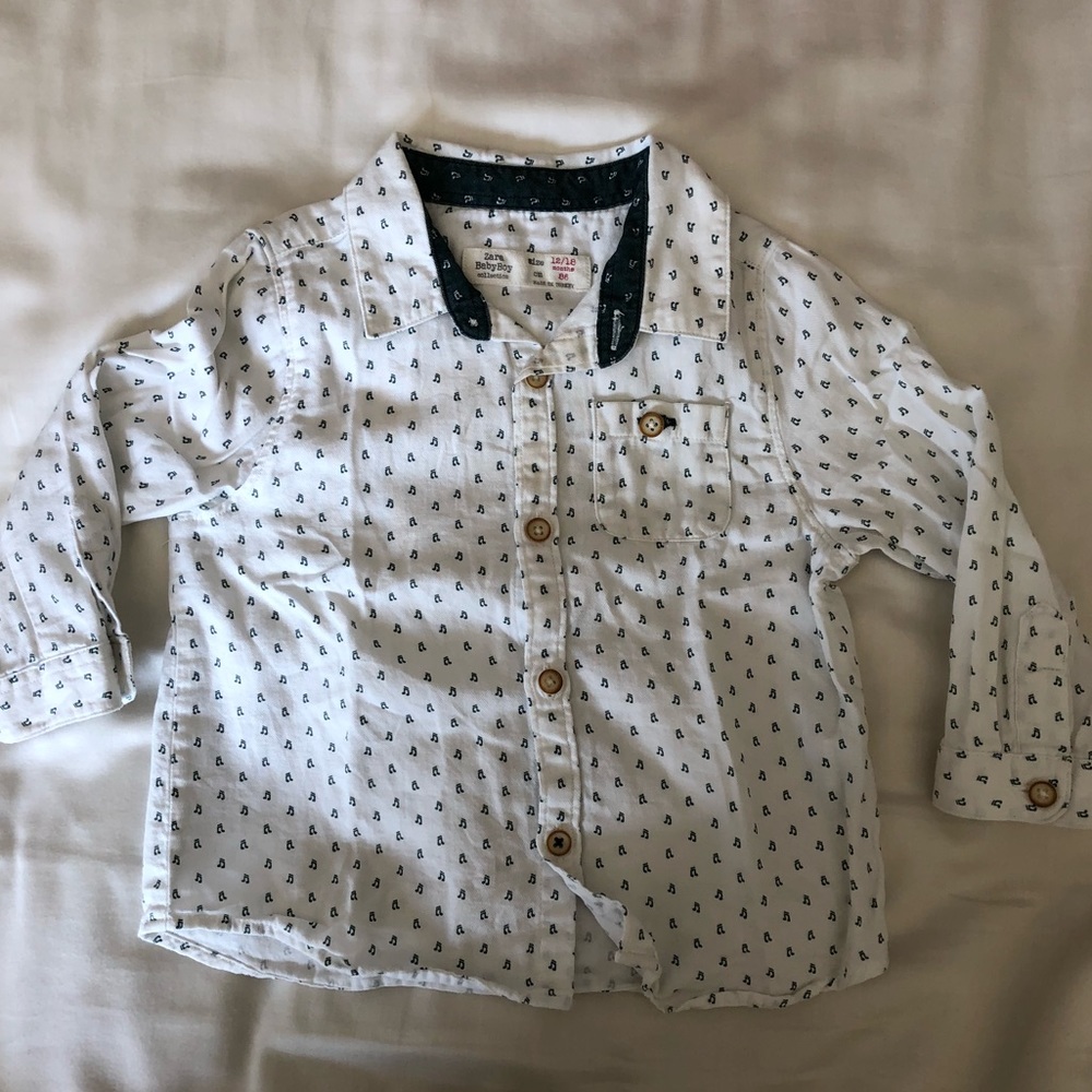 Zara button down shirt